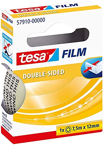 Tesa Double Sided Tape - 7.5m x 12mm