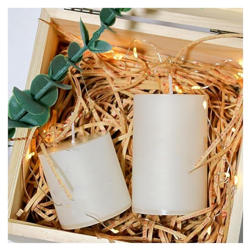 Shredded Tissue Paper 1KG Shredded Tissue Paper Packaging Filler Multicolor for Gift Wrapping Basket Filling(Brown)