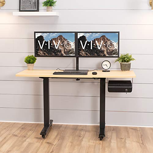 VIVO Black 12 x 14 inch Under Desk Drawer, DESK-AC03L-B