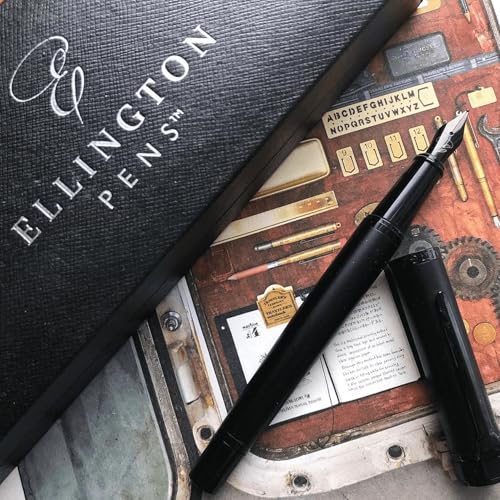 Luxury Fountain Pen Set for Writing, Refillable Ink Converter, Gift Box