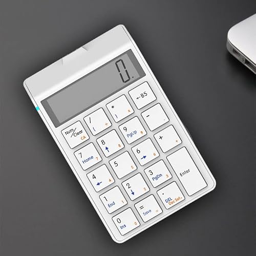 DUYHBAWRS Calculator Calculator Keypad Charging Financial Accounting Keyboard 12-Digit Display Keyboard Calculator Dual-use(D)