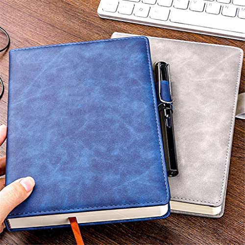 VIAENKFG Notebook Diary Notepad Pu Leather Notebooks for Students Writing School Supplies Traveler Journals(Style D)