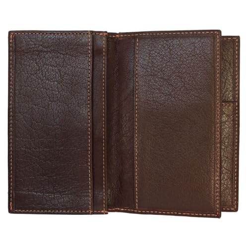 Ashford 2101-022 Personal Notebook, Mini 5 Holes, Deep Ring Diameter 0.3 inches (8 mm) + Business Card Holder [Brown]