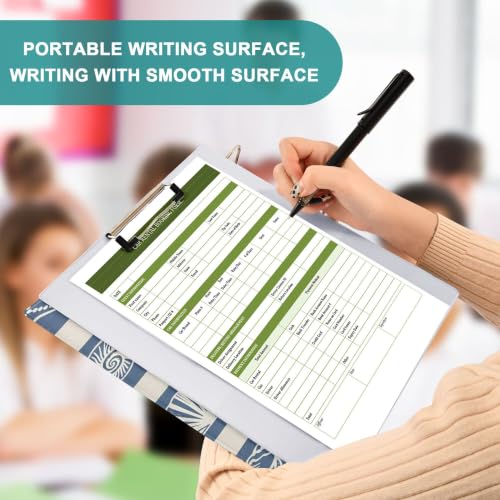 Xpdkjwd Shell Themed Pattern 3 Ring Binder Can Hold 200 Letter Size Binders, Suitable for Home, Office, Dormitory, 2Pcs