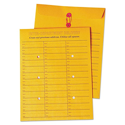 Quality Park 63562 Inter-Dept. Envelopes, 28 lb, 10-Inch x13-Inch,100/BX,KFT