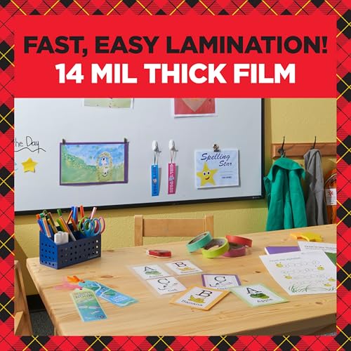 Scotch Self-Sealing Laminating Pouches, 4 x 6 Inches, 30 Pouches (6 Packs of 5) – Gloss Finish, Photo Safe, No Machine Needed (Cold Laminating Sheets)