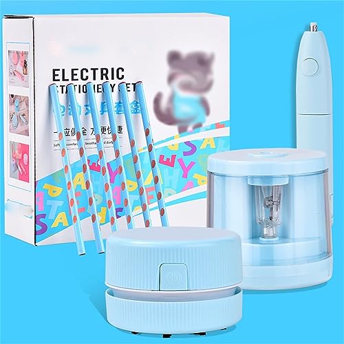 Electric Stationery Gift Set Eraser School Supplies