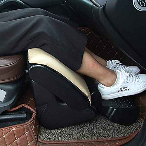 OHaGiN Car Seat Foot Rest, Adjustable Footrest Office Footrests Ergonomic Foot Stool,Multifunctional Folding Stool for Automotive, Office, Outdoor
