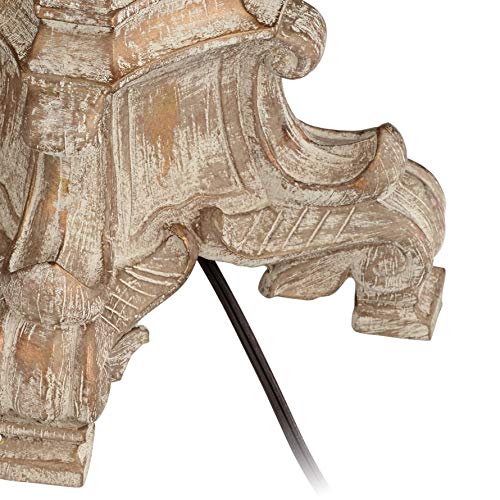 Barnes and Ivy Duval 63 1/2" Tall French Crystal Candlestick Floor Lamp