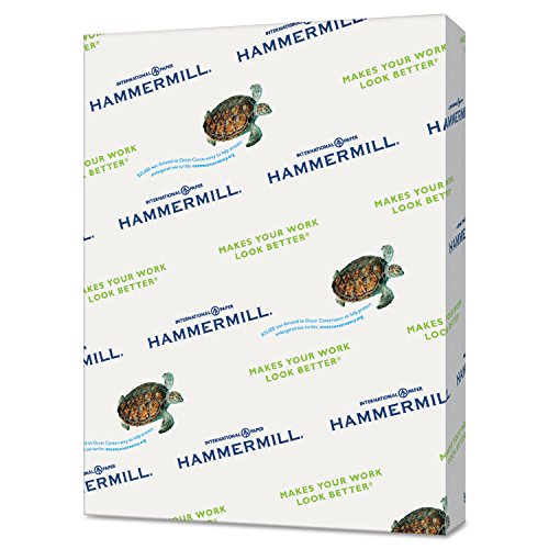 Hammermill 103382CT Recycled Colored Paper, 20lb, 8-1/2 x 11, Pink, 5000 Sheets/Carton