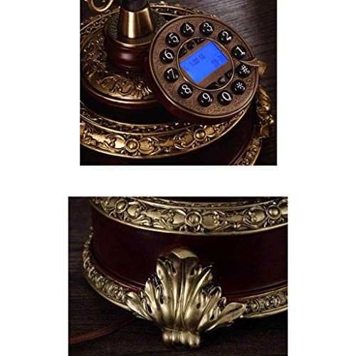 QUANGJN Corded Phone with Speakerphone/Vintage Decorative Telephones Landline Phone/Antique Phone