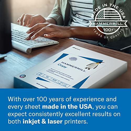 Hammermill 20 lb Green Printer Paper, 8.5 x 11-3 Ream (1,500 Sheets) - Made in The USA, Pastel