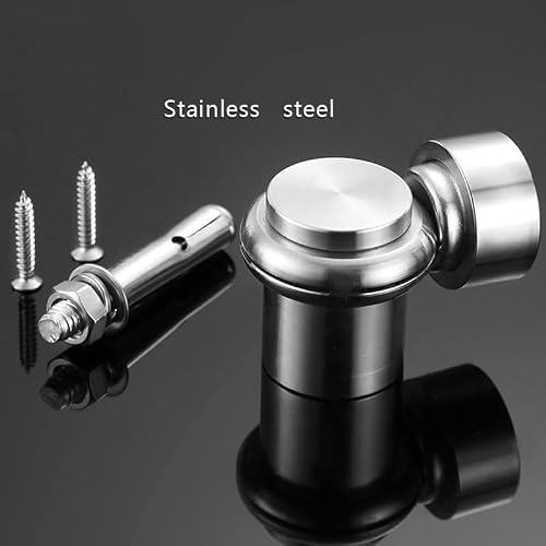 Stainless Steel Strong Door Stopper Heavy Duty Solid Wood
