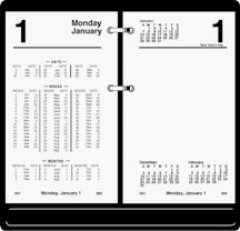 At-A-Glance(R) Financial 2004 Calendar Refill, 3 1/2in. x 6in.