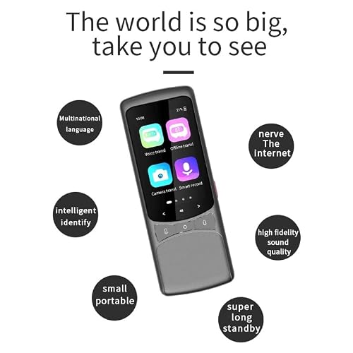 Language Translation Device Portable Voice Foreign Supports Text