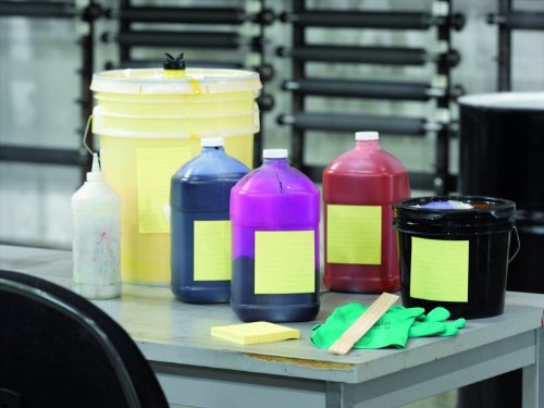 3 M 654-S – Self-Adhesive Label (Yellow)