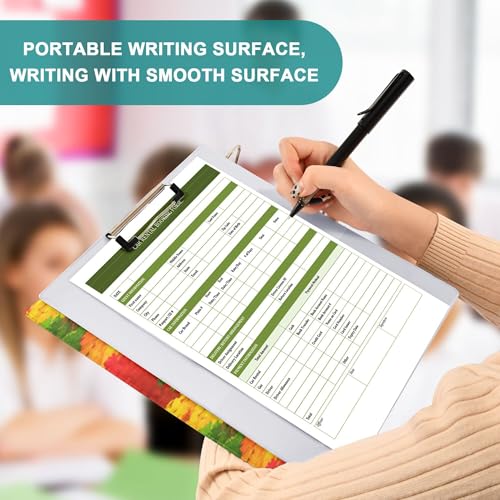 Xpdkjwd Quiet Forest Pattern 3 Ring Binder Can Hold 200 Letter Size Binders, Suitable for Home, Office, Dormitory, 2Pcs