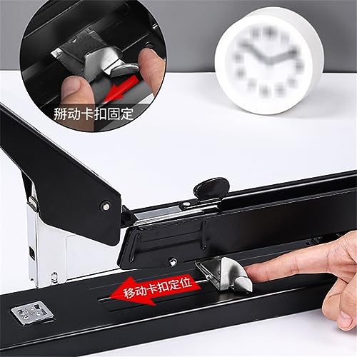 BNISRGLD Thickened Stapler Long Arm Heavy Duty Thick Layer Staple Binding Centre Machine