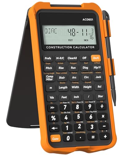 ROATEE Construction Calculator with Writing Tablet Industrial & Scientific