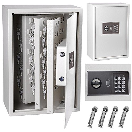 Yescom 245 Key Safe Cabinet Large Lock Box Electronic Digital Keypad