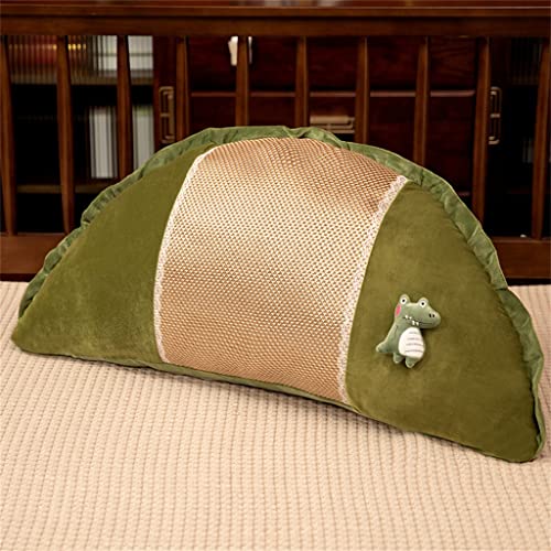 GSTYMXX Rattan Seat Lumbar Back Office Chair Cushion Pillow