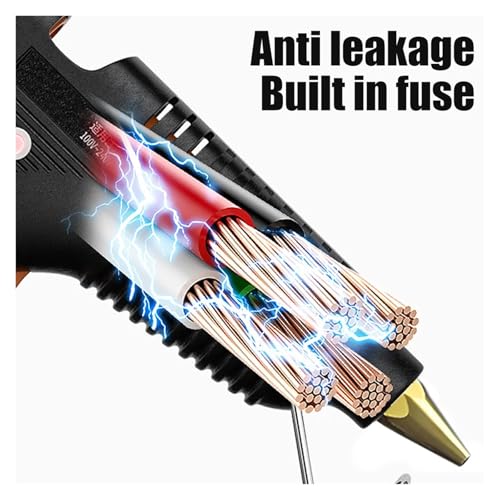 Hot Glue Gun, 150W Hot Melt Glue Gun 11mm Sticks Industrial Guns Heat Temperature Thermo Electric Repair Tool,Cordless hot Glue Gun
