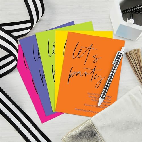 Astrobrights® Color Card Stock, Happy Assortment, Letter (8.5" x 11"), 65 Lb, Pack Of 250