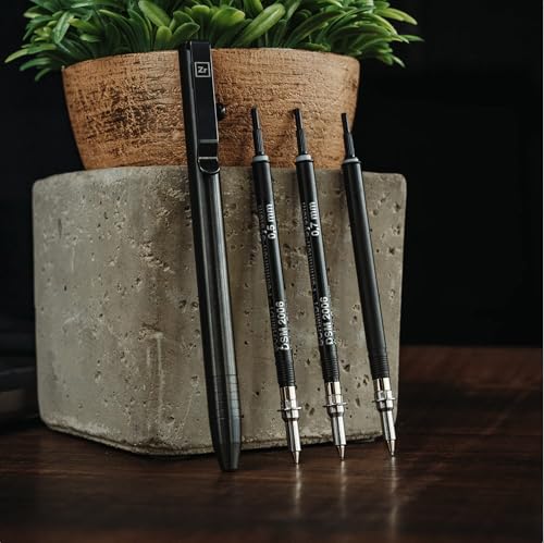 BIG IDEA DESIGN Bolt Action Pencil - BIGiDESIGN (Titanium - Raw)