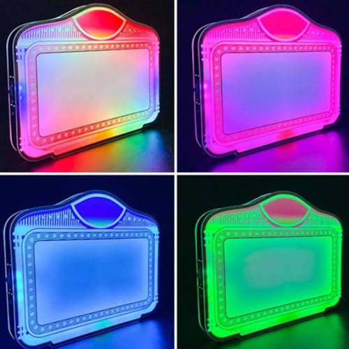 LED Club Bottle Presenter, Color Letter Billboard,Hand Holding Luminous LED Presenter,Happy Birthday,Changeable Letters VIP Service for Club Party Bar