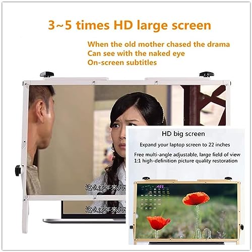 Full-Page Magnifier Computer Screen Magnifier for Laptop Newest Version,22 Inch Magnifying Screen for Computer Monitor,3X Magnifying Glass Read