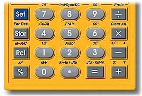 Calculated Industries 5070 ElectriCalc Pro Electrical Code Calculator