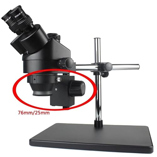 Stereo Microscope Head Base Focus Adjustment arm Microscope Ring Stand Bracket Diameter 76 mm 25 mm/32 mm Accessories