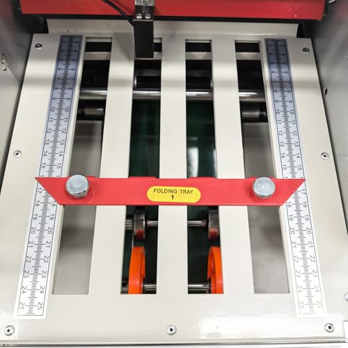 DINENOVATE Automatic Paper Folding Machine 8.3x16.5in Max Size 262ft/min