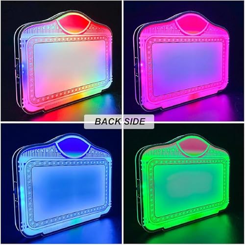 LLHBBSHYYDM LED Letter Bottle Presenter, Bottle Service Sign, Custom Nightclub LED Letter Board Bottle Presenter VIP Sign, Multiple Color Change