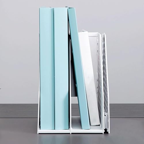 Yinj1835hh File holder Foldable File Rack Storage Box Shelf Book Stand Desk Multi-layer Frame Office