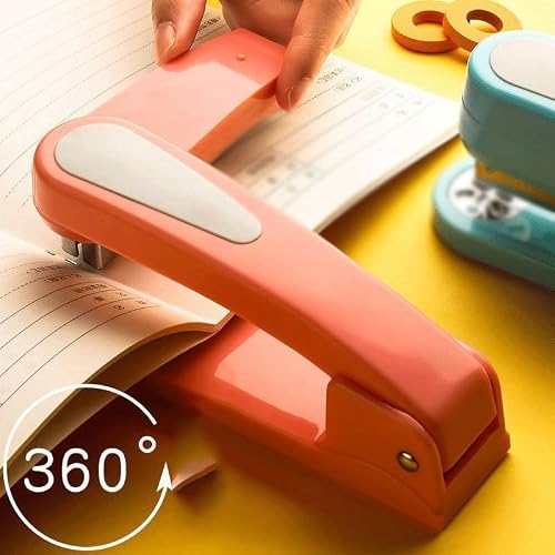 OEKFVCHVZ Staple Machine with Rotatable Middle Seam for Student Specific Office Supplies Multifunctional and Universal
