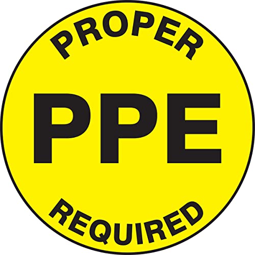 Accuform VPL903 LED Sign Projector, PROPER PPE REQUIRED, Projector W/Lens