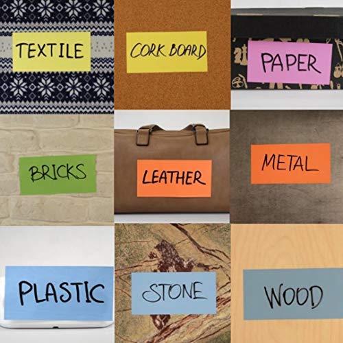 Self-Stick Notes 8x4 inch | Sticks to Any Surface Without Glue | Reusable White Dry Erase | Great for Classroom and Home Office (Assorted Colors, 8x4 inches)