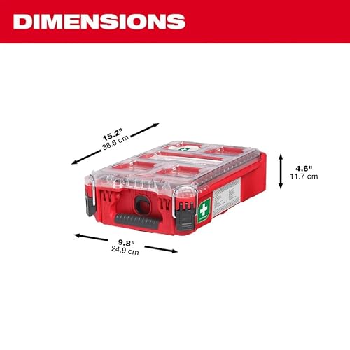 for Milwaukee Tool 48-73-8435C First Aid Kit and Housing, Polypropylene 79