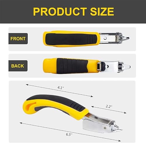 Heavy Duty Upholstery Staple Remover Nail Puller Professional Tools Hand with Tack Tool