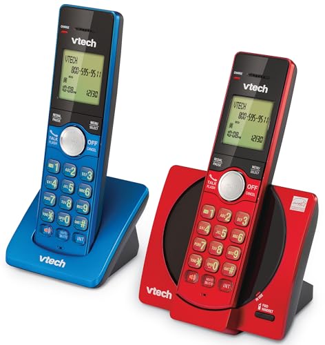 VTech CS6919-2R Cordless Phone System, 2 Handset Landline Phones