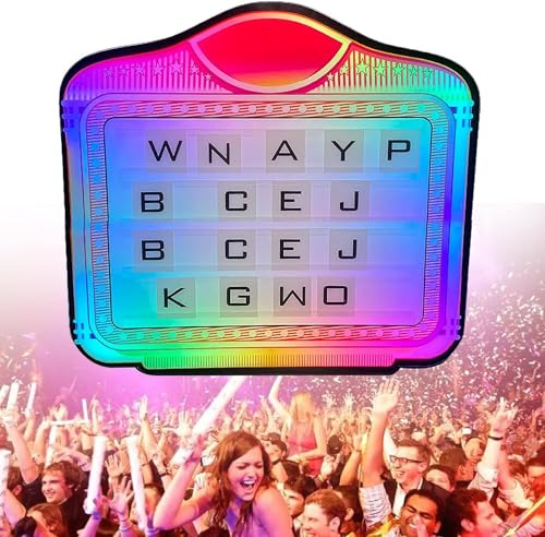 Bottle Service Sign VIP,Hand Holding Luminous LED Presenter,Customized Logo Board Bottle Presenter,Light Box Sign with Letters Numbers,A