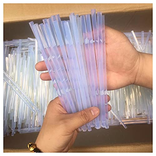 ZTBH Hot Melt Glue Sticks 7/11mm Hot melt Glue Stick, Adhesive Strip hot melt Glue Gun hot Glue Transparent Melt Glue Stick (Diameter : 20pcs 7mm)
