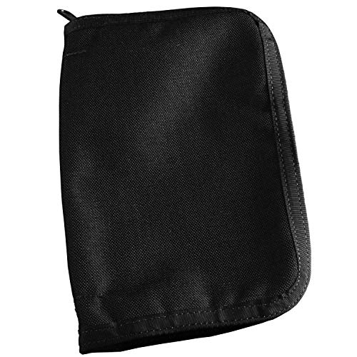 Rite in the Rain Weatherproof CORDURA Fabric Notebook Cover, 5.5" x 8.5", Black Cover (No. C980B)