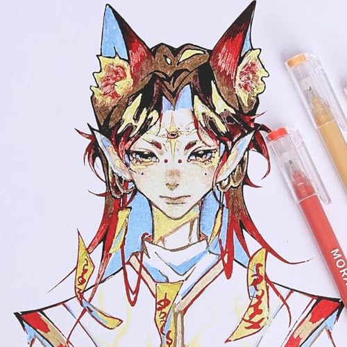 PHOSYNDYE 207 Color 0.6mm Gel Pen Painting Set