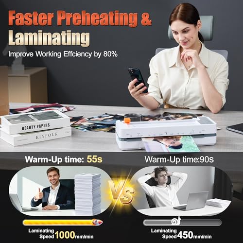 Chilino 13" 4-Roller Commercial 11x17 Laminator Machine,3-10 Mil Thickness