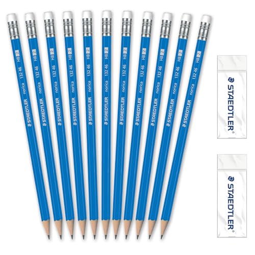STAEDTLER Norica Pencil Class & Eraser Class Pack, 250ct