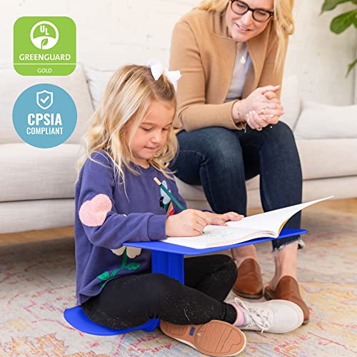 ECR4Kids The Surf Portable Activity Lap Desk, 10-Pack, Blue