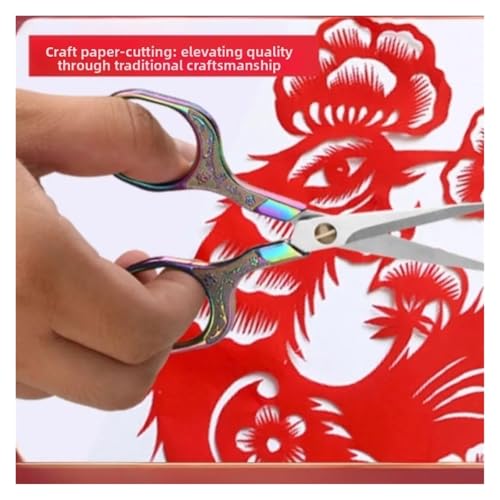 Vintage Stainless Steel Embroidery Scissors - 50PCS Tailor Shears for DIY Sewing and Crafting(Color 50pcs)