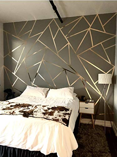 WOD MPFT2 Silver Metalized Polyester Mylar Film Tape with Acrylic Adhesive, 4 inch x 72 ft. Vibrant Mirror Silver Tape, Decor Tape for Detailing Accent Wall, Graphic Arts, Car and Boat Trim